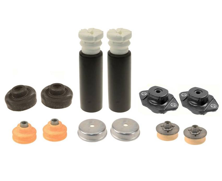 BMW Suspension Shock Mounting Kit - Rear 33536767335 - Lemfoerder 3084477KIT